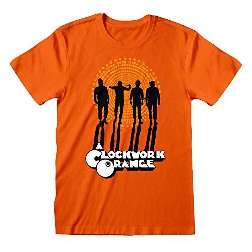 Clockwork Orange: Silhouettes (T-Shirt Unisex Tg. M) T-Shirt NEUF XXXXL
