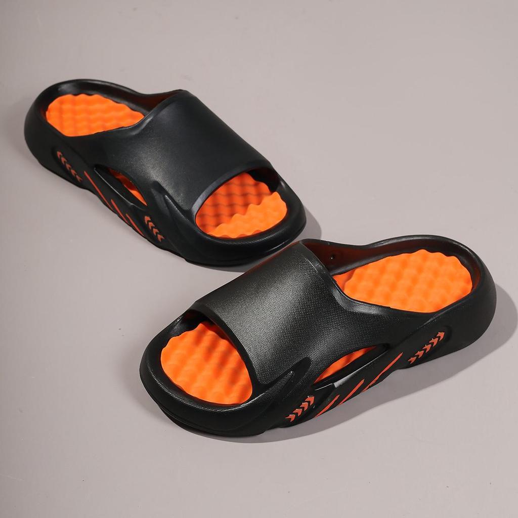 Men's Classic EVA Slippers - Summer Massage Beach Sandals with Thick Sole