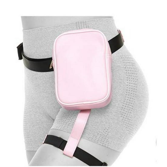Nuovo Set Marsupio Sportivo Multifunzione & Calze da Donna