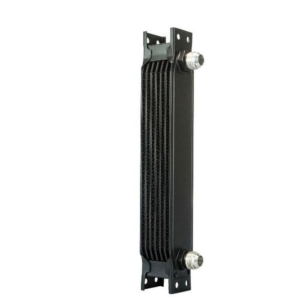 Aluminum Oil Cooler AN10 Racing 7 248MM 7/8"-14 UNF Universal Engine Transmission MOCAL Style Black