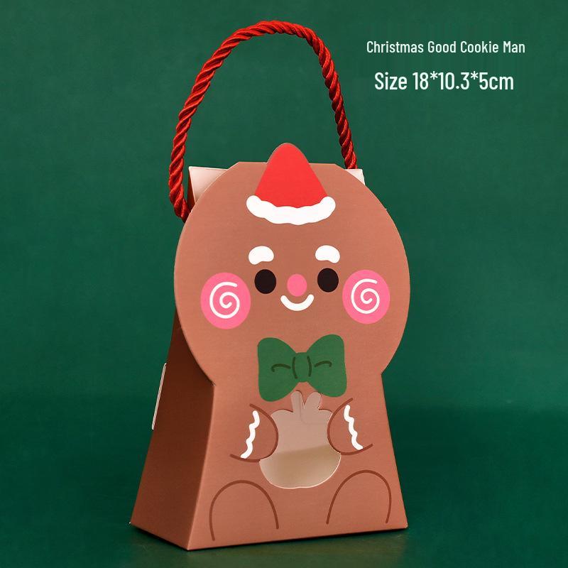 Creative Christmas Cartoon Gift Box & Candy Bag for Kids