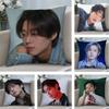 P-Park Ji-HoonS Pillow Case Short Plush Pillow Covers Sofa Decorative Gift Home Double-sided Printing Cushion Cover