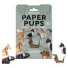 DIY Origami Animal Kit Cute Paper Kitten Origami Set 3D Dog Cat Dinosaur Paper Craft Kit for Teens Adults Stress-Relief Desktop Decoration