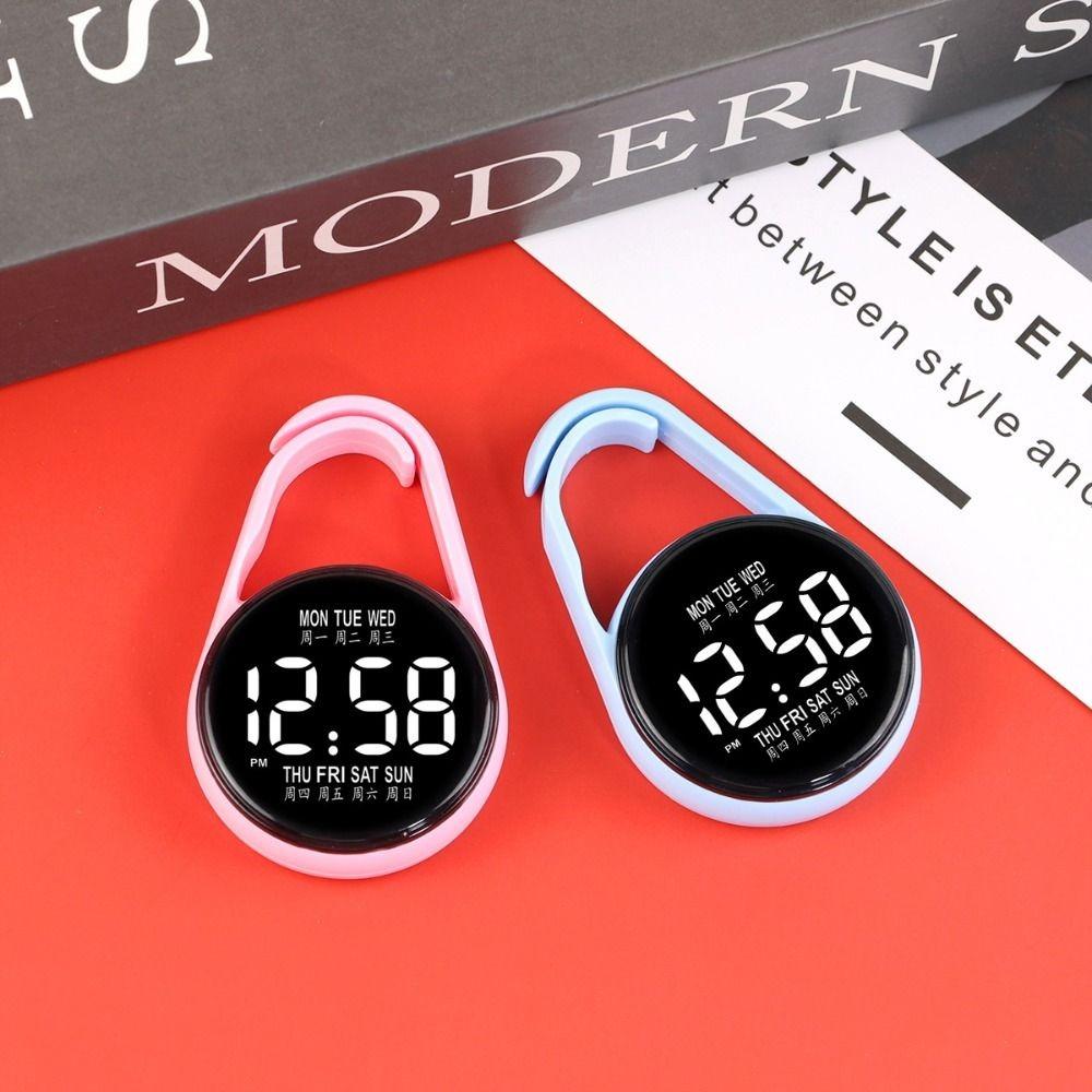 Digital Display Electronic Hanging Watch Luminous Pocket Watch  Children/Adults Stylish Accessory