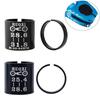 Aluminum Zinc Zinc Alloy Gasket Reducer Conversion Sleeve Bike Front Fork Shim Bicycle Stem Reducing Sleeve