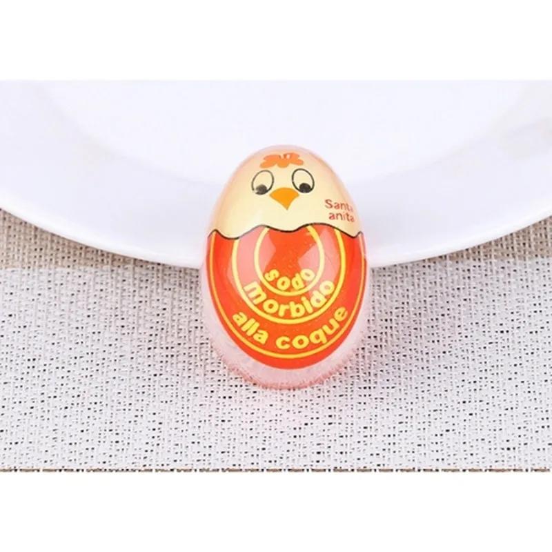 1 Color Changing Egg Timer Resin Material Perfect Boiled Eggs By Temperature Kitchen Helper Egg Timer Red Timer Tools