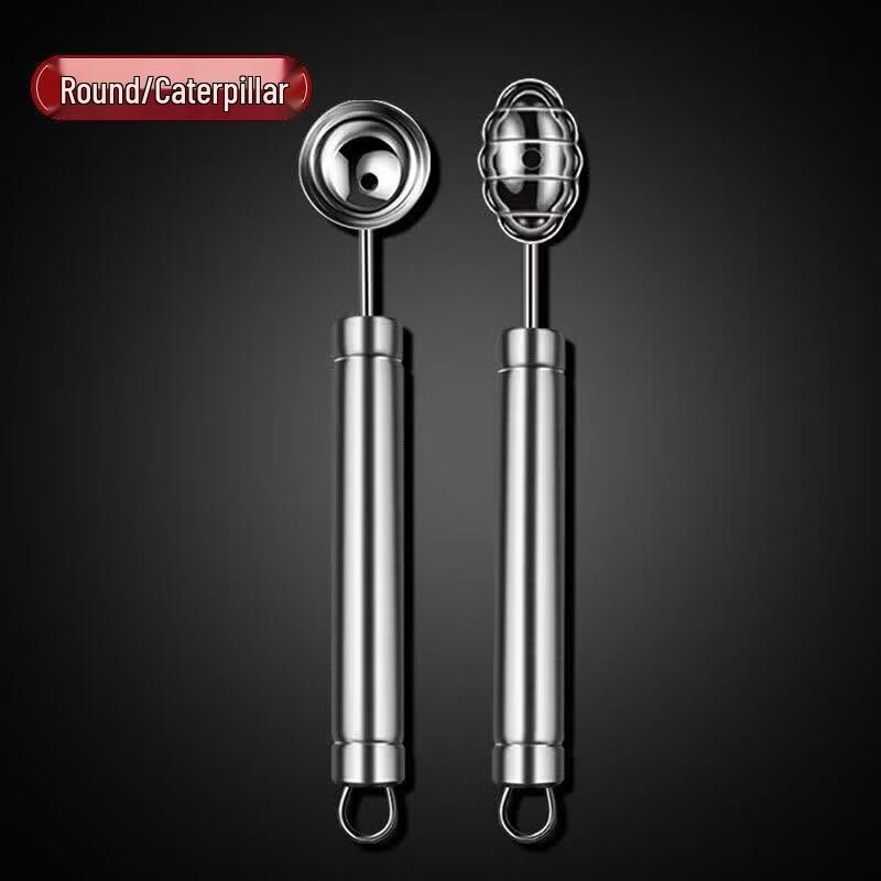 304 Stainless Steel Fruit & Ice Cream Scoop Set