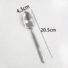 Stainless Steel Round Spoon Large Size Dining Spoon Rice Serving Spoon Drain Hole Heat Spoons Kitchen Tool Utensils