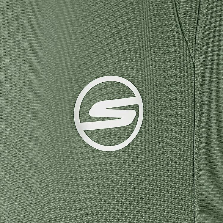 Skechers Godri Moisture-Wicking Quick-Dry Breathable Slim-Fit Knitted Sports Pants Women Bottoms Thyme-Green P225W186-031F