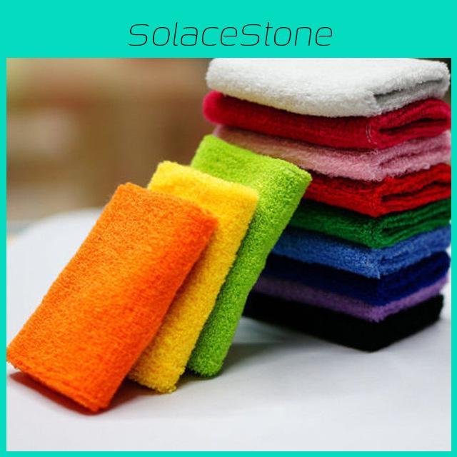 Sweat Band Wrist Sports Gym Sweatband Fitness Towel Fancy Dress Run Wristband