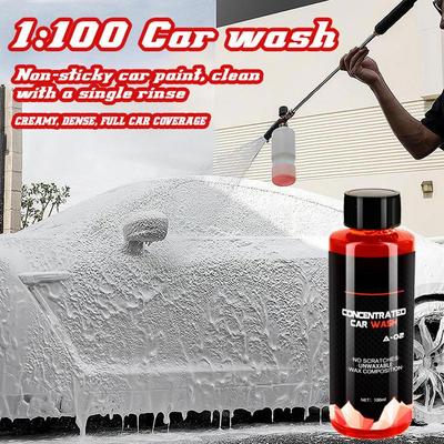100ml Υγρό Αφρού Καθαρισμού Αυτοκινήτων Μεγάλης Χωρητικότητας Υψηλής Συγκέντρωσης Super Foam Υγρό Αυτοκινήτου Καθαρισμού Αυτοκινήτων Υγρό Πλυντηρίου Αυτοκινήτων