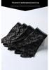 Men's Plus Size Black Boxer Briefs - High Elastic, Breathable, Loose Fit for Bigger Sizes