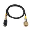 1.5m G1/2-14 CGA320 CO2 Tank Adapter Soda Hose Kit Accessories for SodaStream