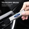 New Car Retractable Cleaning Brush Air Conditioner Computer Cleaning Brush For Ford mk2 mk3 Ranger Mondeo mk4 S-MAX Kuga Mustang
