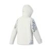 FILA Fashion Loose Hooded Jacket Women jackets Snow-White A11W517719FWT