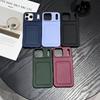Luxury Card Bag Slot Holder Pocket Case For iPhone 17 16 15 14 13 12 11 Pro Max XS XR X 8 7 Plus Soft Silicone Shockproof Cover