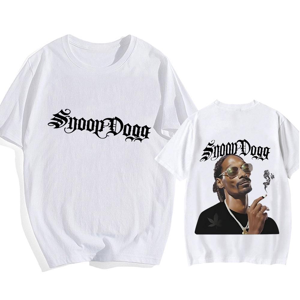 

Snoop Dogg Back Printing T Shirt Short Sleeve Hip Hop Casual Tee-shirt for Spring/Summer Unisex T-shirt Sudaderas Manga Clothes 3XL