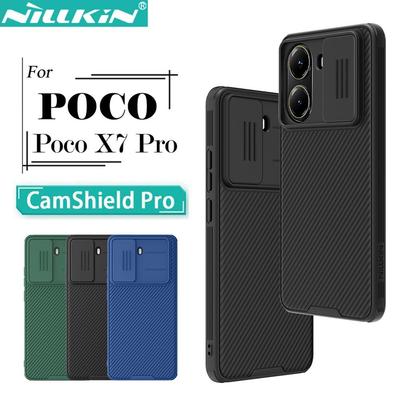 NILLKIN Pro Xiaomi Poco X7 Pro Phone Case CamShield Pro Camera Protection Back Cover