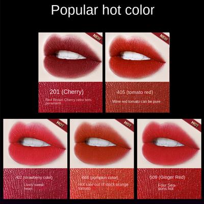Matte Lip Glaze Lipstick Is Not Easy To Fade and Not Easy To Stain
