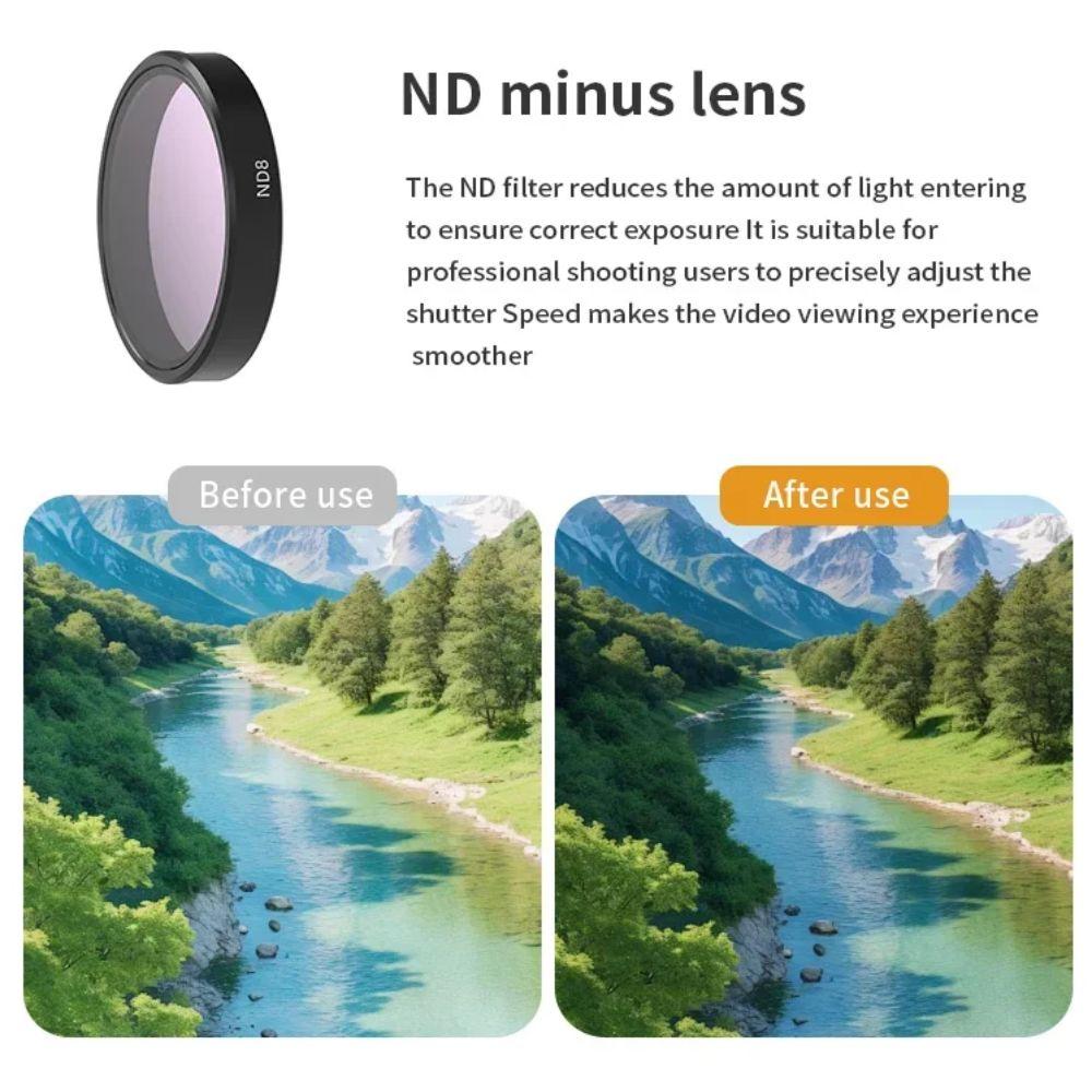 Multi-Coated Camera Filter PL/UV/ND8 ND16 ND32 Filter Accessories Lens Filter for DJI OSMO Nano