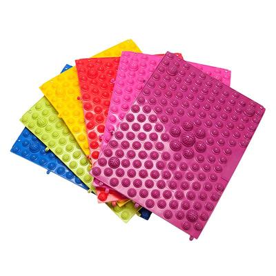 Extra Large Acupressure Foot Massage Mat: Pain Relief Toe Press Bamboo Shoots Design