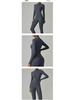 Zipper Style Nude Feel Long Sleeve Yoga & Running Bodysuit - High Intensity, Tight Fit #8306