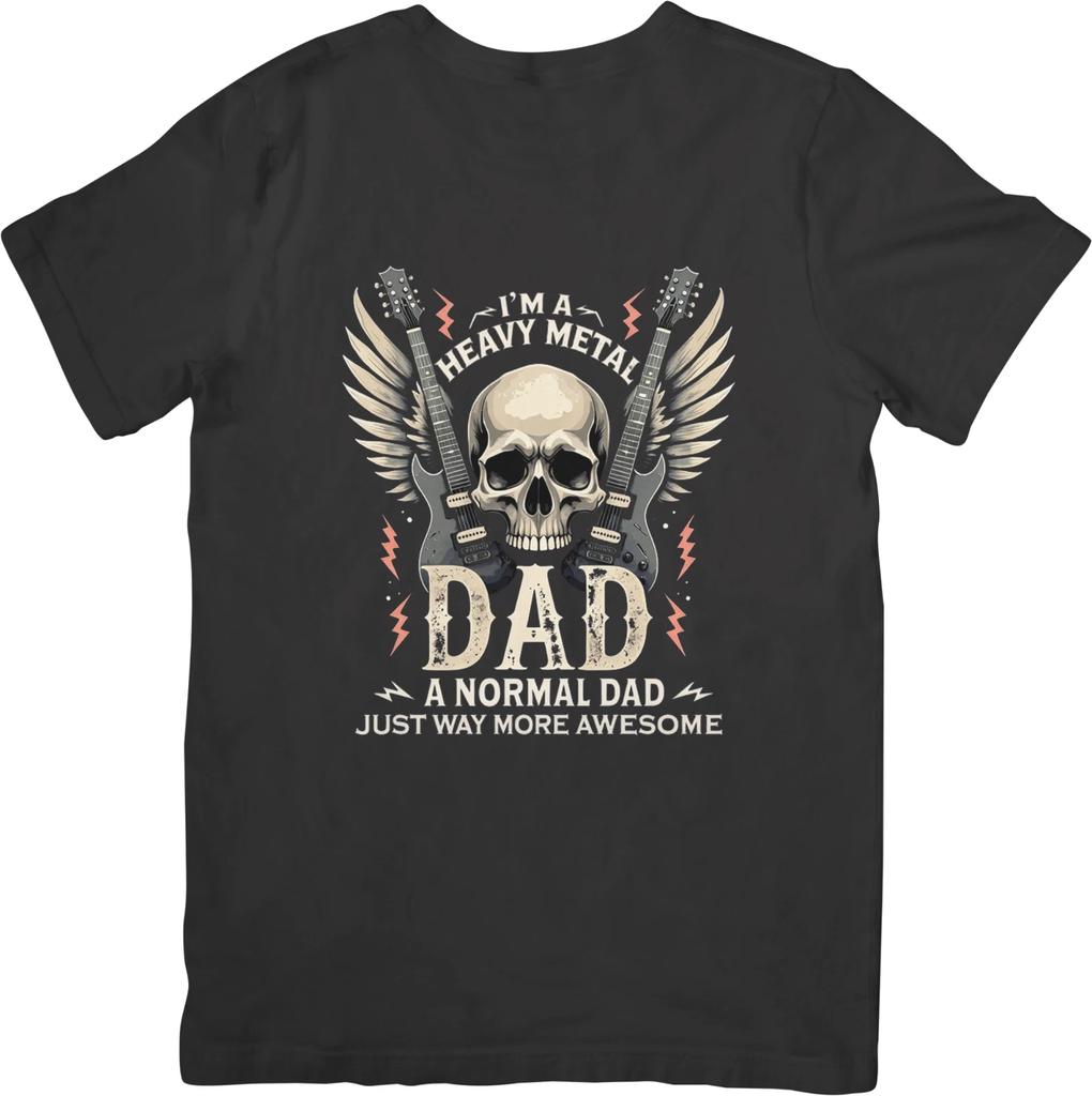 Heavy Metal 2 Music Unisex Fit for Men & Women Quality Cotton T-Shirt Black