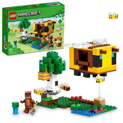 LEGO Minecraft Arı Kulübesi Oyuncak Hediye Doğum Günü Bloğu Noel Erkek Kız Çocuklar 8 Yaş 9 Yaş 10 Yaş İlkokul Minecraft