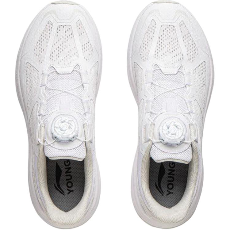 Li Ning Kids Qinyi V2 Sports Lifestyle Series Comfortable Soft Versatile Wear-Resistant Non-Slip Low-Top Casual Shoes Kids Casual Shoes YKCV110-3