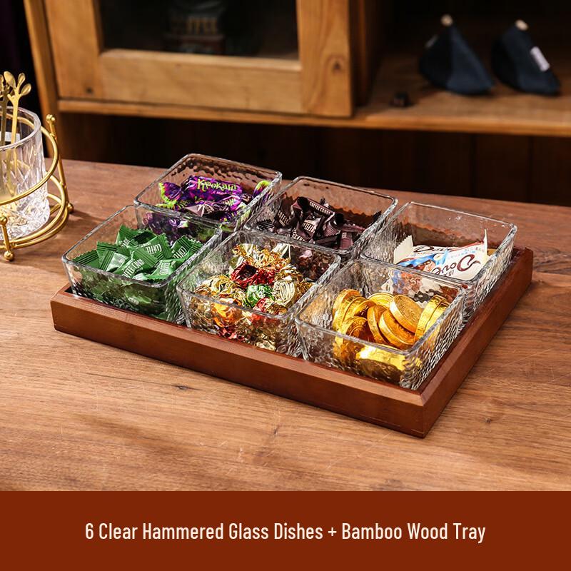 Minimalist Divided Fruit & Snack Tray Set