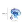 Creative Marine Animal Stickers Set Jellyfish Seashells Strong Labels Cup Laptop Decoration for Electronics