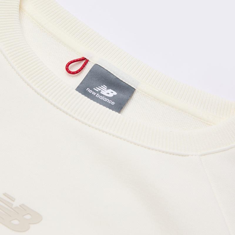 New Balance Sweatshirt Women's Ivory White NCF14082-IV
