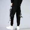 Jarní harémové kalhoty pro volný čas Muži Streetwear Stuhy Bavlna Slim Fit Módní joggery pro chlapce