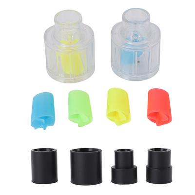 Aquarium Wellenmacher Wasserauslass Leuchtendes Design Aquarium Wellenerzeugungskopf für Aquarium Rohrfittings 2 STÜCK