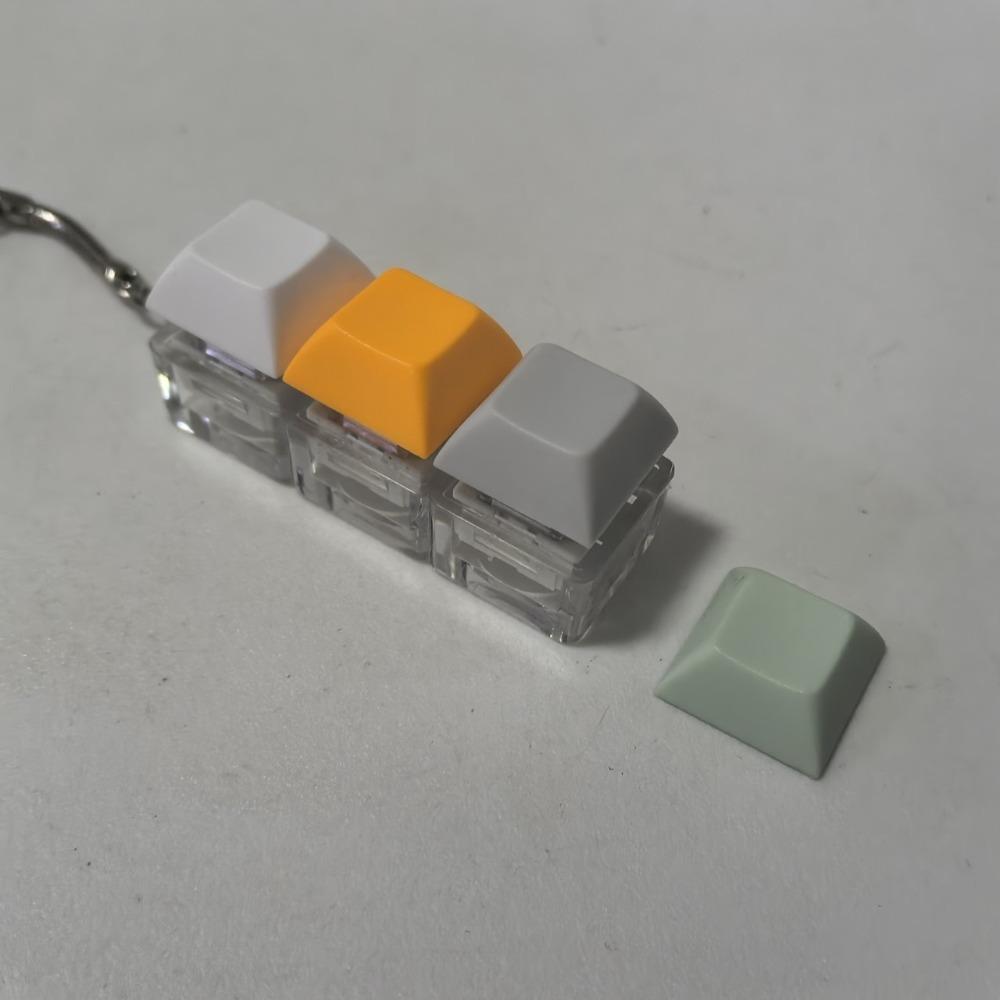 DIY Tastatur Fidget Schlüsselanhänger Tastenkappe Klicker Spielzeug Neu Finger Tastenkappe Erwachsener
