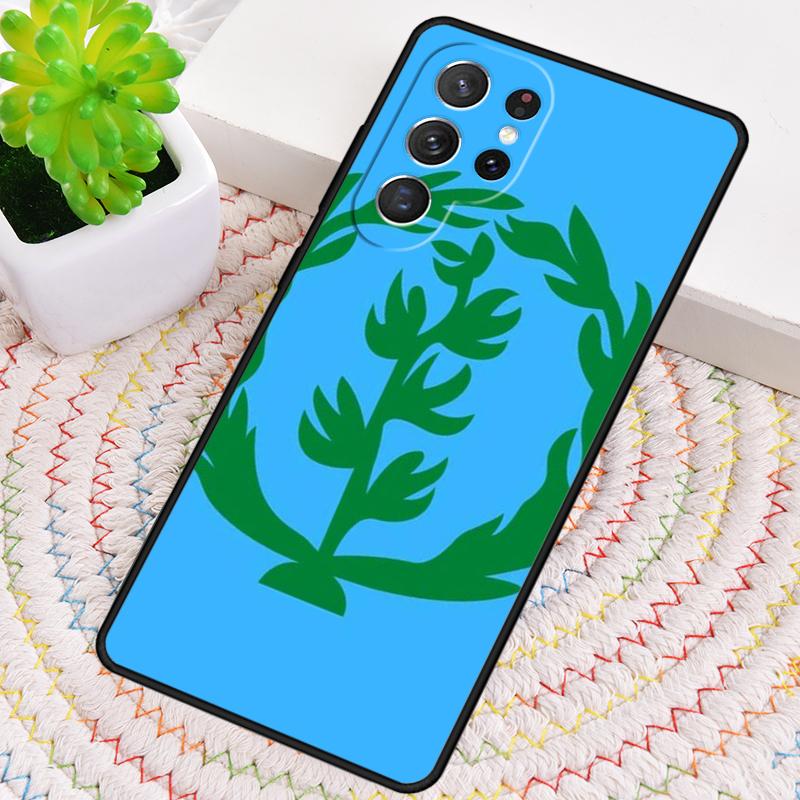 Eritrea Flag Soft Phone Case for Samsung Galaxy Note 10 Pro S26 Ultra S23 S24 FE S25 S21 S22 PLUS Shockproof Cove