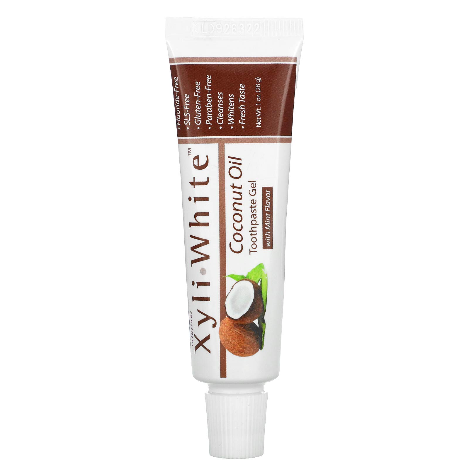 

Xyli White Coconut oil Зубная паста-гель со вкусом мяты 1 унция(28g)