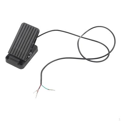 Throttle Accelerat Foot Pedal Speed Controller Component Garage Universal with Cable for