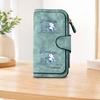 Shopping Bear Print Long Zipper Wallet, Large-capacity Card Holder, Unisex Clutch Bag, Stylish Zippered Coin Purse, Suitable for Daily Use, a Great