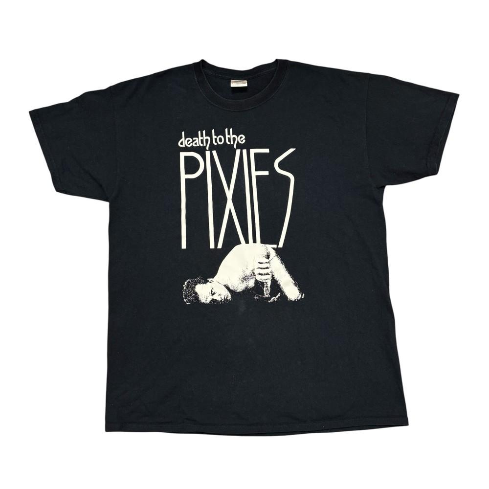 Vintage Pixies Shirt Large Black Tour Concert Rock Band Tee Music Merch Graphic Unisex T-Shirt