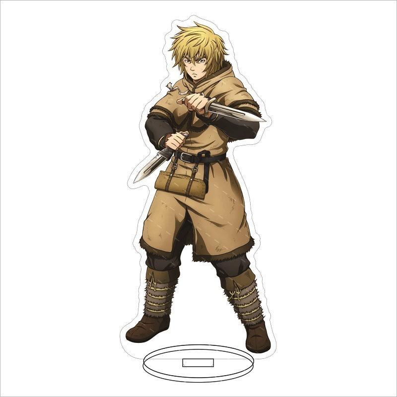 Anime Vinland Saga Thorfinn Acrylic Stand Model Plate Decoration Desk Figure Display Fans Gifts Animation Products Tableware