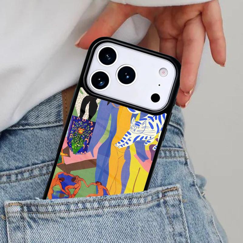 Henri Matisse Art Painting Phone Case for iPhone 16e 15 14 13 12 17 Pro Max Plus Air 17pro Cover Coque
