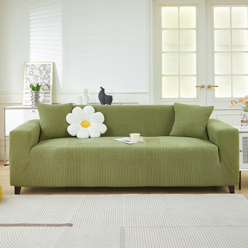Anti Cat Scratch Sofa Cover All Purpose Set All Season Universal Elastic Protective Cover High End Jacquard Dust Cover
