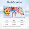 Butterfly Theme Beach Towel Personalized Custom Name & Text Soft Quick Dry Beach Towel for Swimming Travel