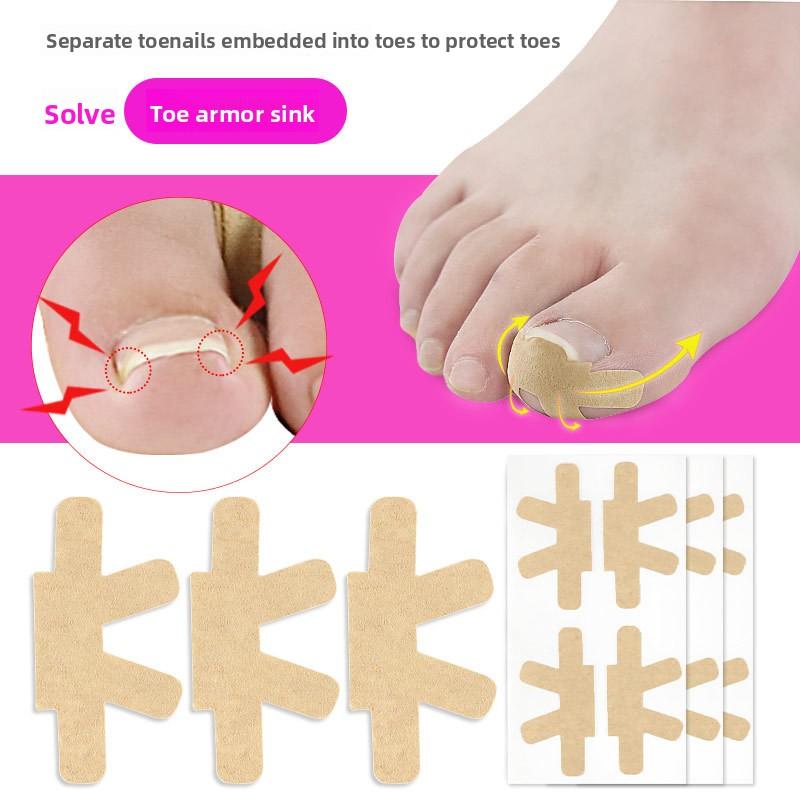 Nail Groove Device Patch, Toenail Patch Prevents Nails From Growing Into The Flesh, Pull Toenails Without Glue