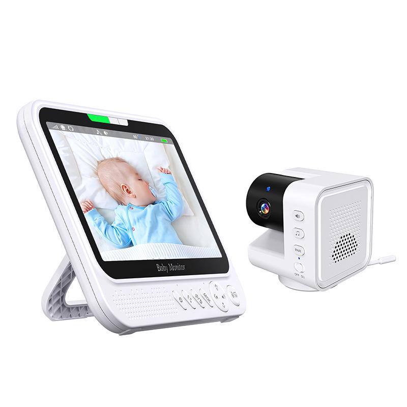 7-inch Wireless Baby Monitor with Music & Two-way Talk Europe Plug - 1 Camera