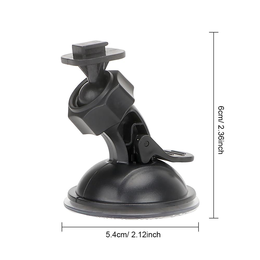 Supporto per registratore di guida per auto Supporto per DVR Supporto universale per telecamera DV sportiva Supporto per auto con rotazione a 360 gradi