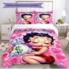 3pcs Duvet Cover Set (1*Duvet Cover + 2*Pillowcase, Without Core), doll Print Soft All‑Season Bedding Set, Home Bedroom Decor Gift