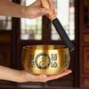 Bol Qing din Cupru de 6 inch - Instrument Taoist Tai Chi și Bagua pentru Meditație