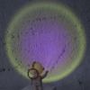 Astronaut Sunset Projector Light Keychain Women Purse Handbags Charm Keychain